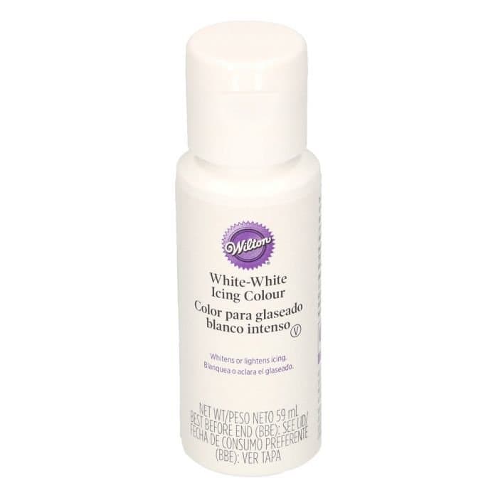 Wilton Icing Color, White-White, Vit Pastafärg