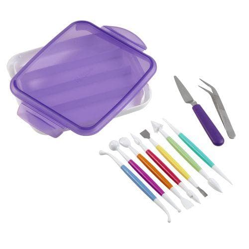Wilton Wilton Fondant & Gum Paste Tool Set 10 pcs Modelling Cake Decorating