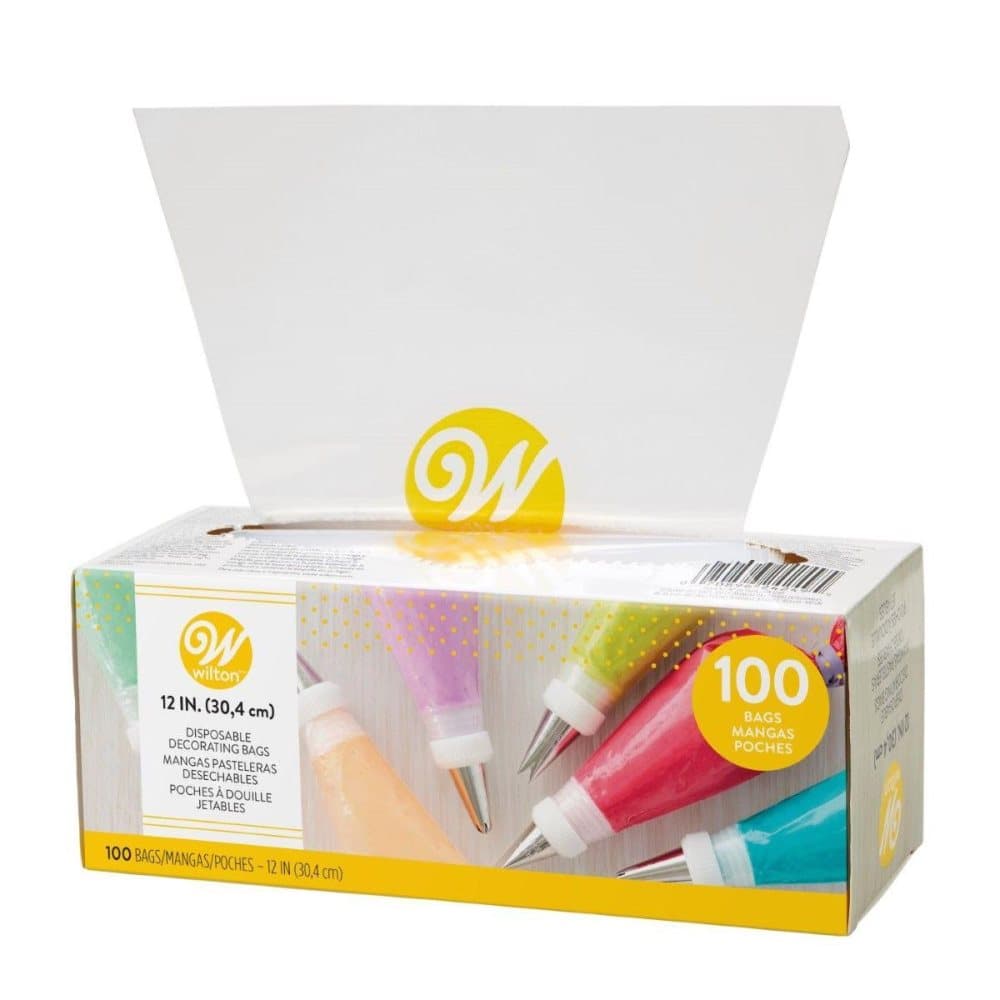 100-pack Spritspåsar 30 cm, Engångs - Wilton Spritsa Dekorera Tårtor