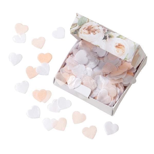Konfetti Pastel Hjärtan