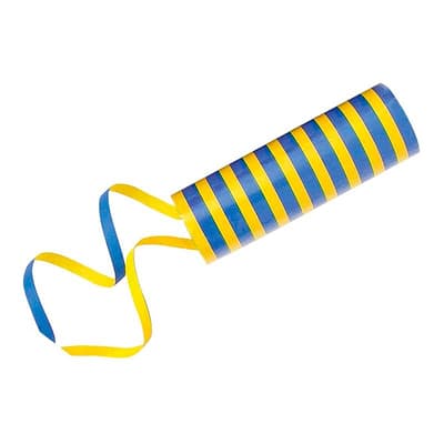 Serpentin Gul/Blå - Sverige