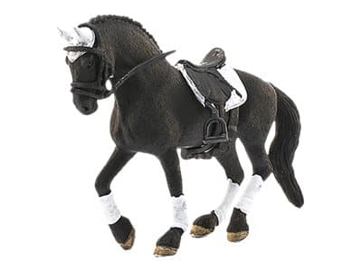 Schleich Frisian Stallion Riding