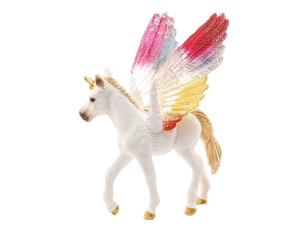 Schleich Winged rainbow unicorn, foal