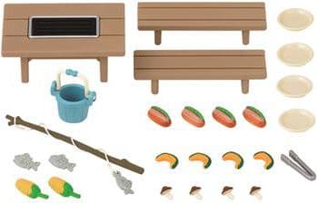 Epoch Sylvanian Families Figurine Family BBQ Set (2820)