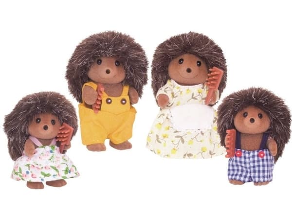 Epoch figurine Sylvanian Families Hedgehog family - (3122)