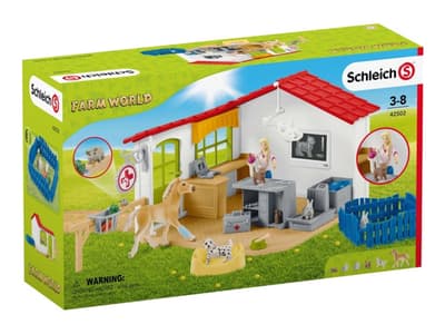 Schleich Farm World - Veterinarian Practice with Pets