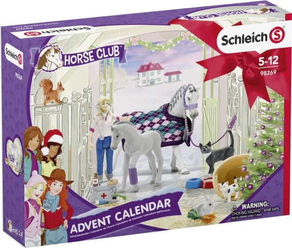 Schleich Horse Club Julekalender - 24 låger