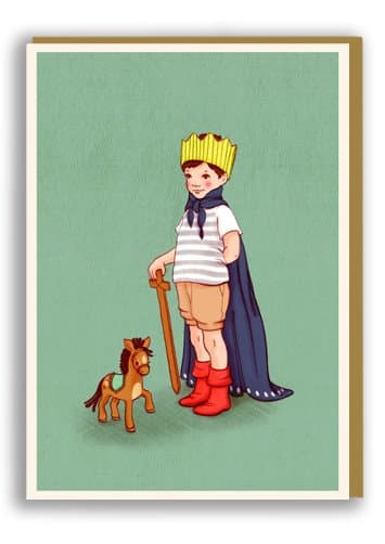 Kort og konvolutter I Am King Nineteenseventythree