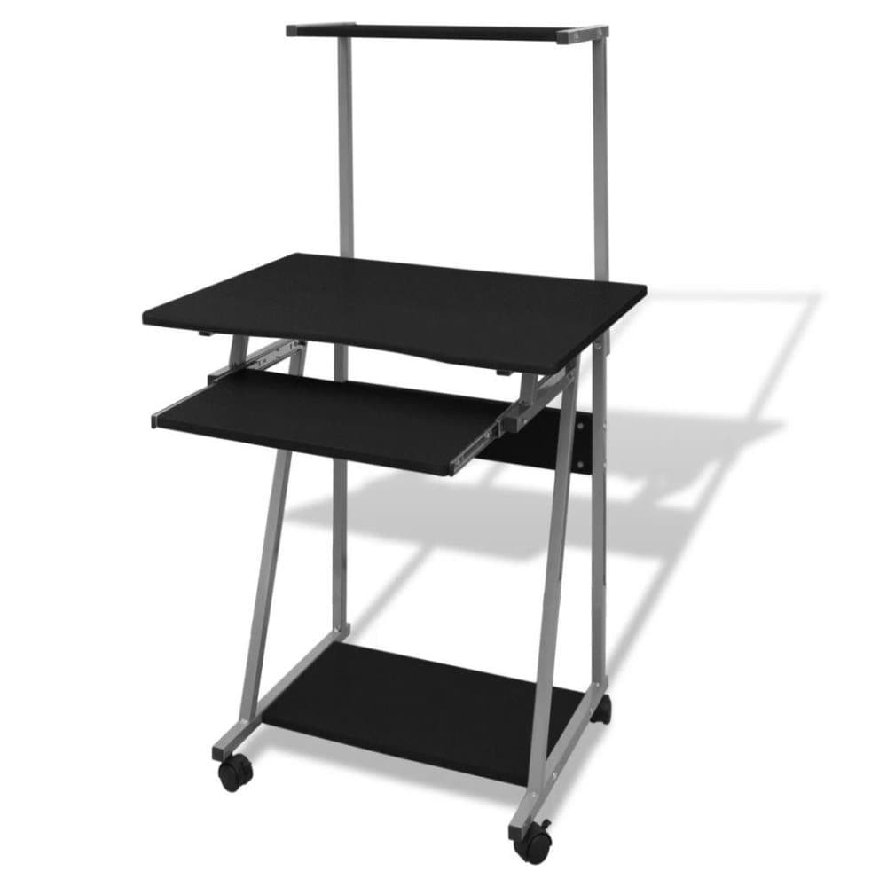 vidaXL Computer bord Bolmsö 68x48cm sort