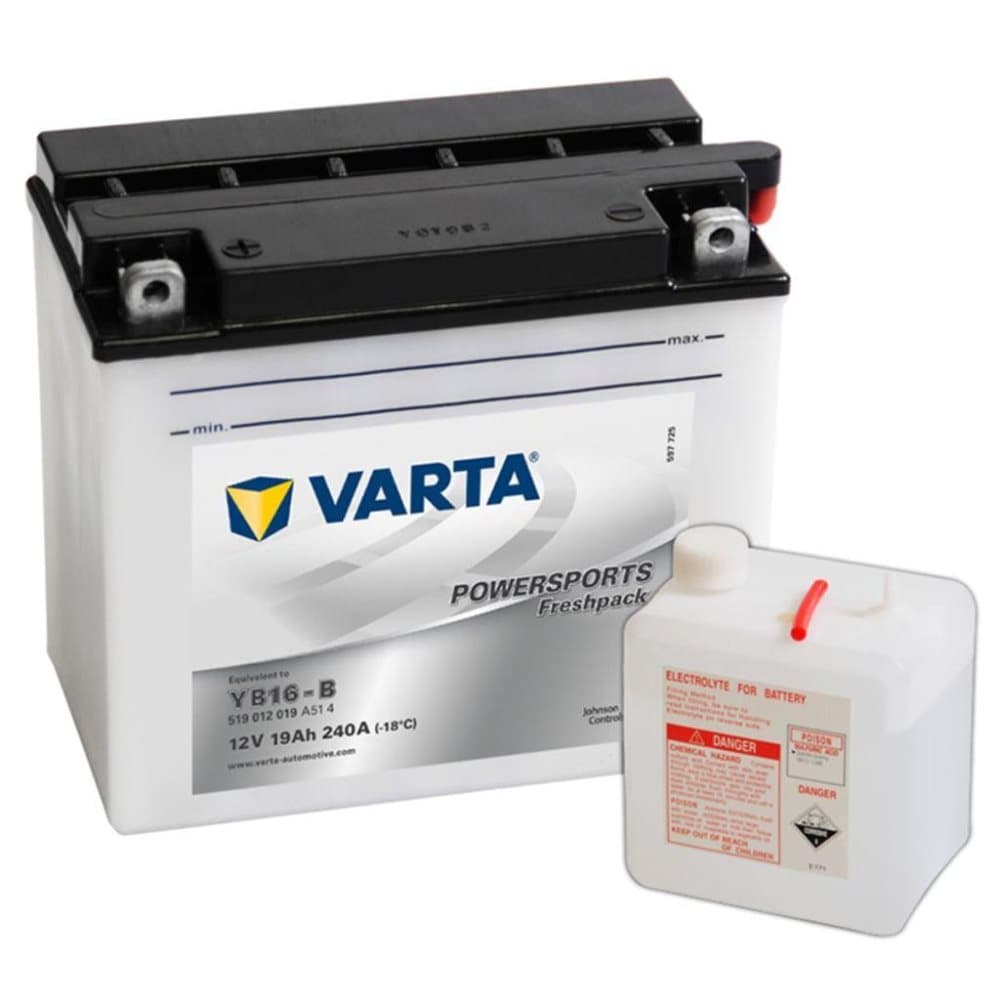Varta Freshpack Batteri 12 V 19 Ah YB16 B