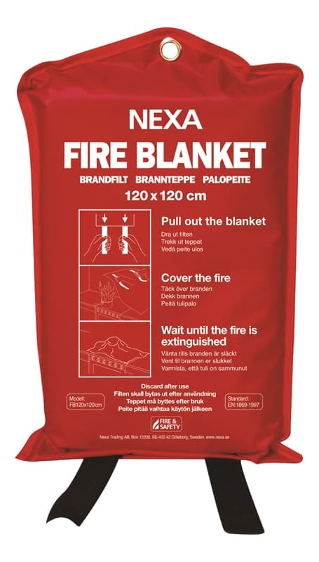 Nexa brandfilt 120x120cm (13601)