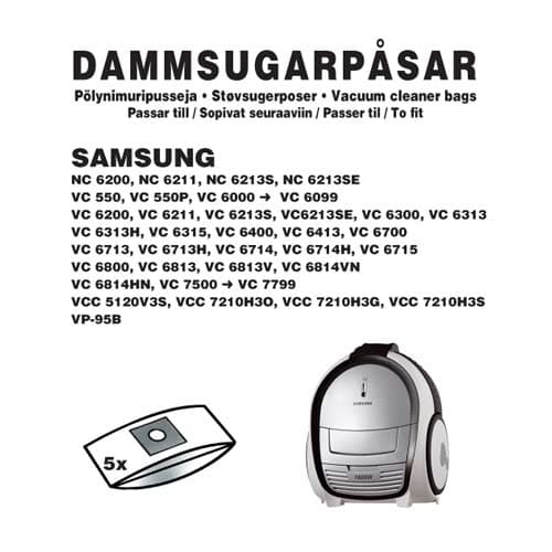 Champion Dammpåsar Samsung 5st