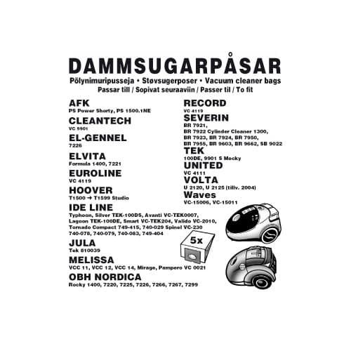 Champion Dammpåsar Obh Nordica 5ST