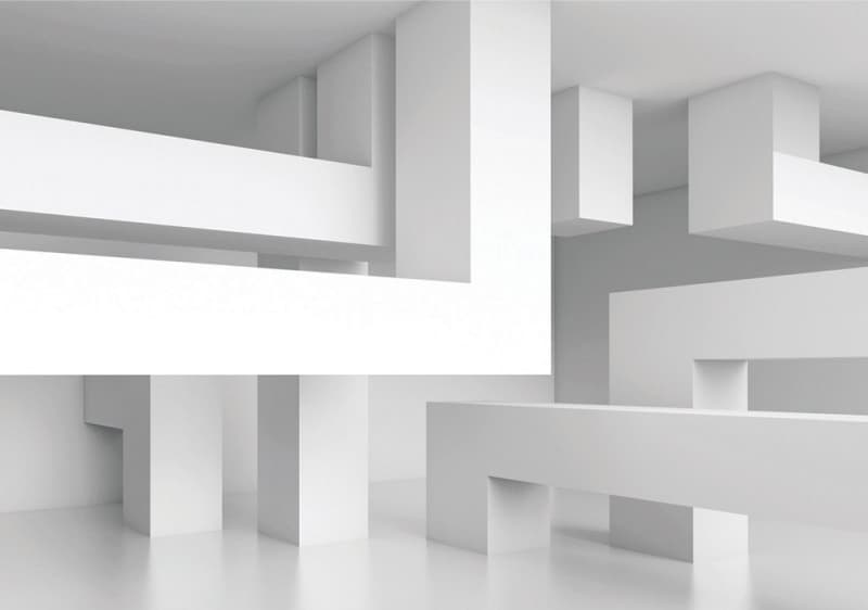 Fototapet 3D Innovative Geometry, 400 x 280 cm
