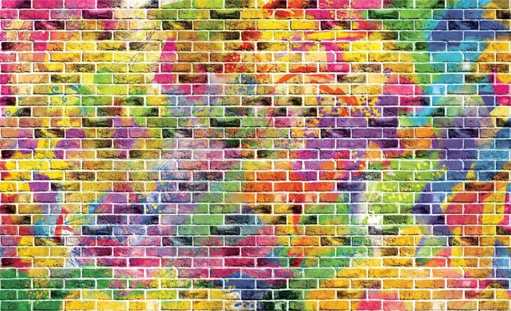 Fototapet Bricks Multicolour