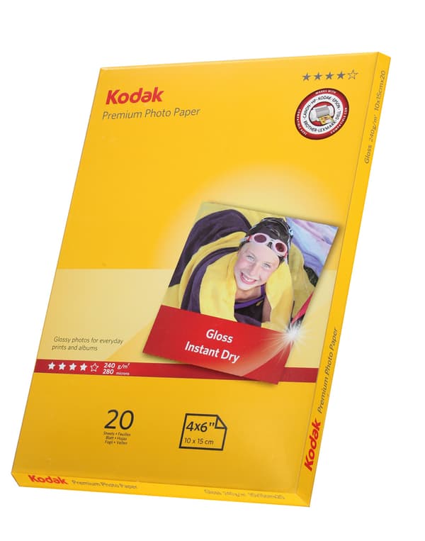 Fotopapper 20-pack 10x15cm 240g Glossy Premium Photo Paper