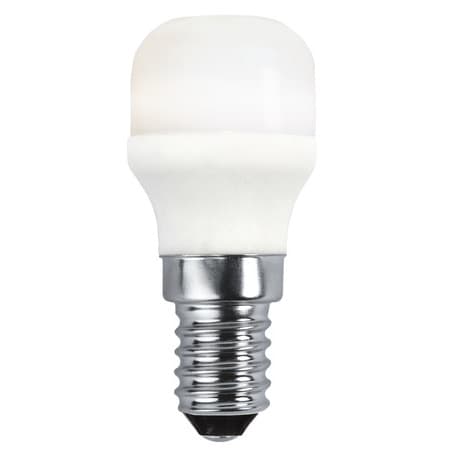 Päronlampa Promo LED E14 ST26 1,5W Varmvit 3000K.