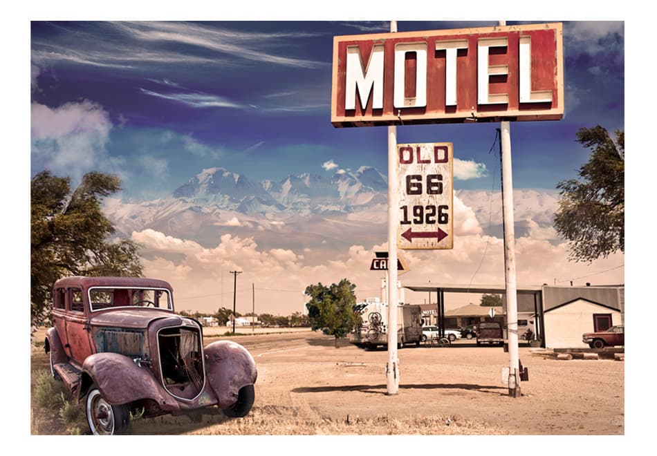 Fototapet Old Motel