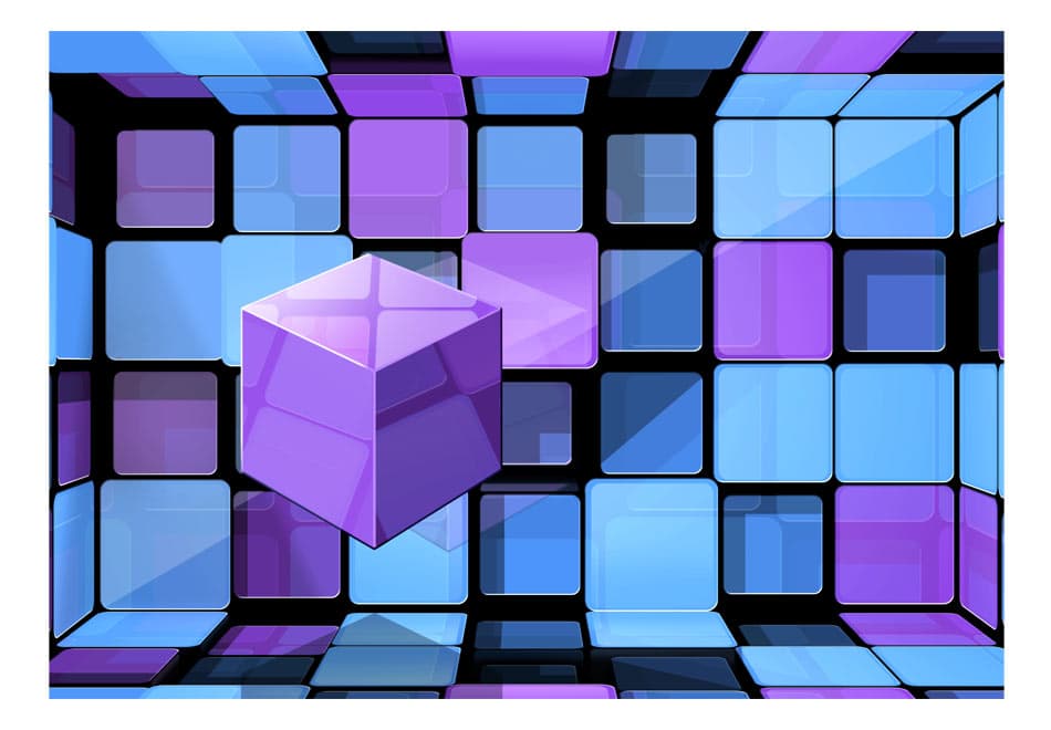 Fototapet Rubik's cube: variation