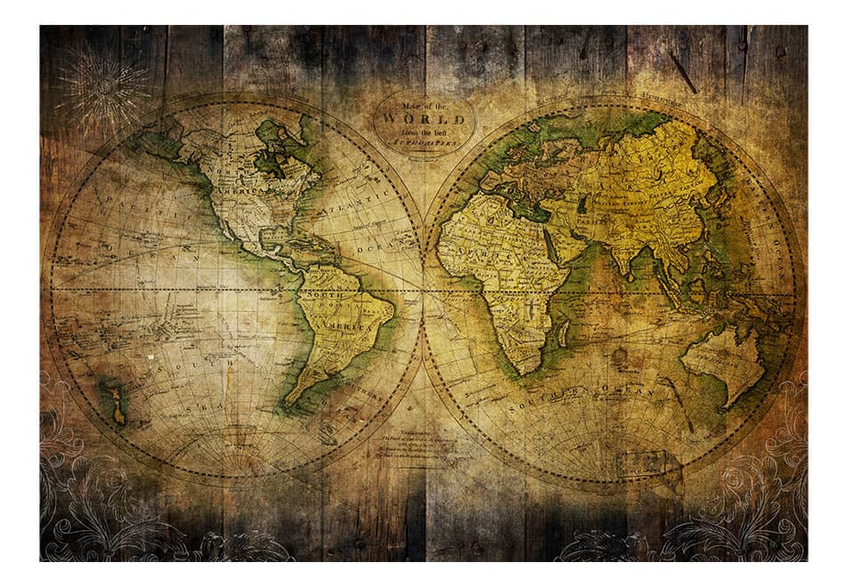 Fototapet Searching for Old World