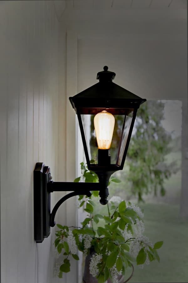 Led-Lampa E27 ST64 Skymningssensor Filament Led 4,2 W. Vintagestil