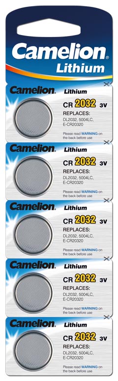 Bild av Camelion - Batteri CR2032 5-pack Litium