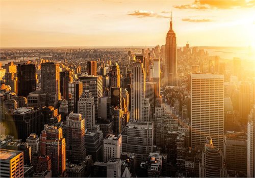 Bild av Fototapet New York - en kvalitetstapet till marknads bästa pris!