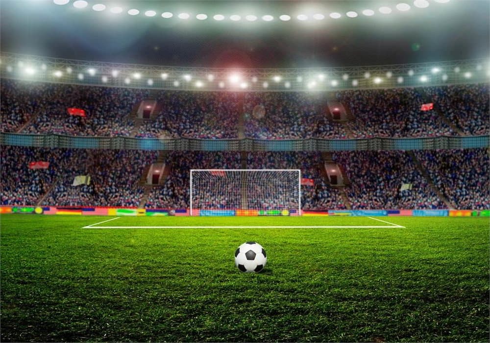 Fototapet Fotbollsfält - en kvalitetstapet till marknads bästa pris!