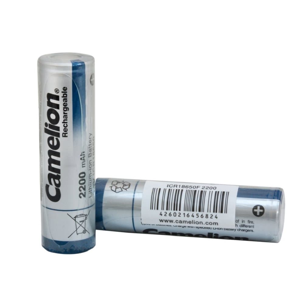 Batteri Li-Ion 18650 2-pack 2600mAh Camelion