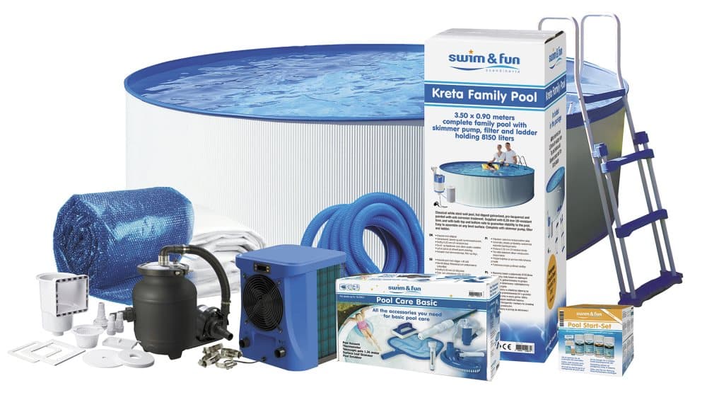 Kreta Family 90 Ø460 cm Delux Pakke