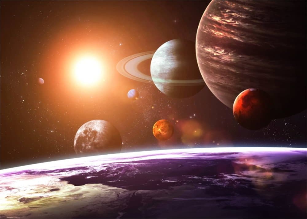 Fototapet Solar System