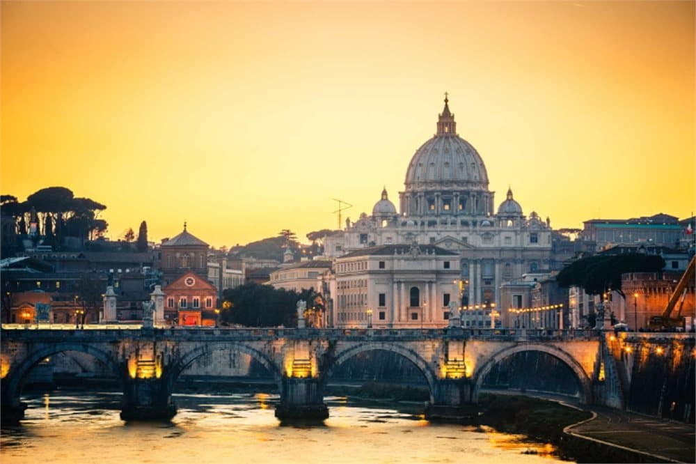 Fototapet St. Peters Cathedral in Rome