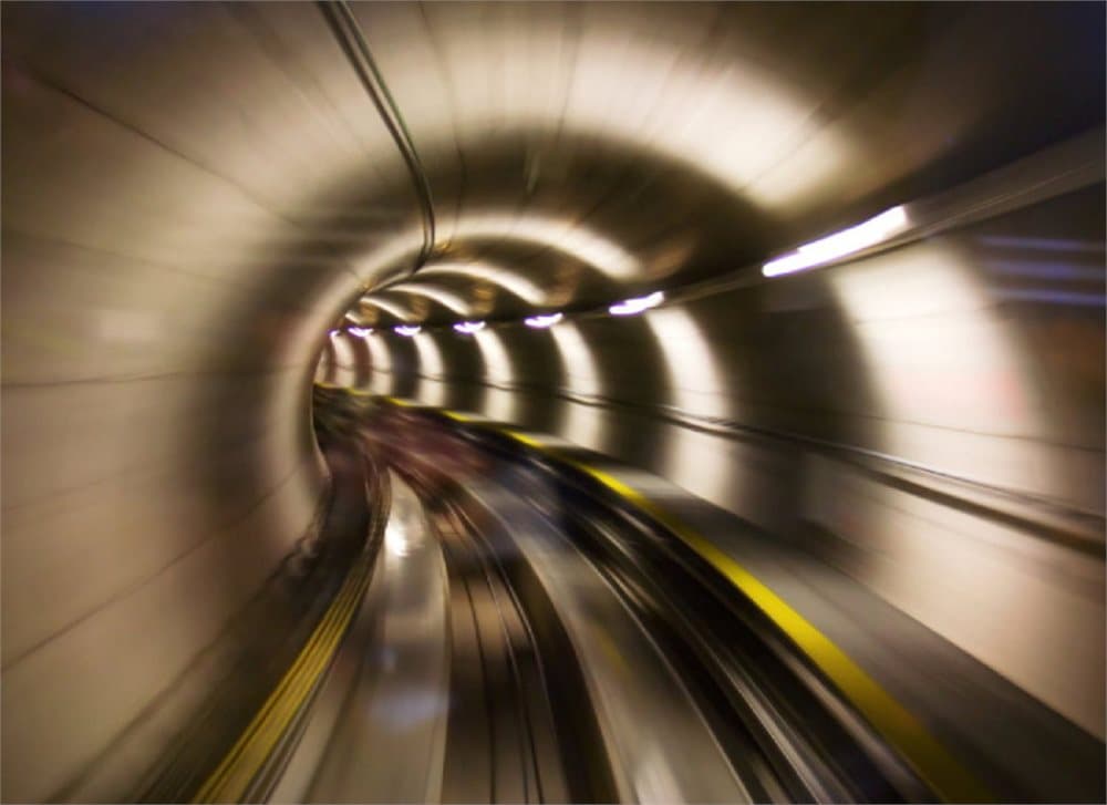 Fototapet Underground Tunnel