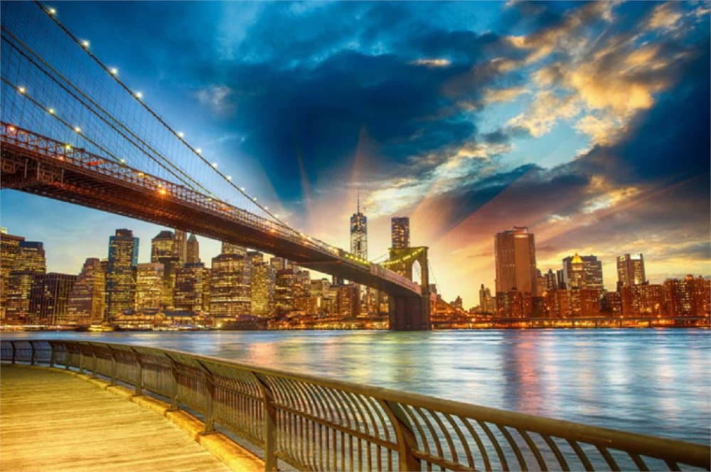 Fototapet Manhattan Sunset