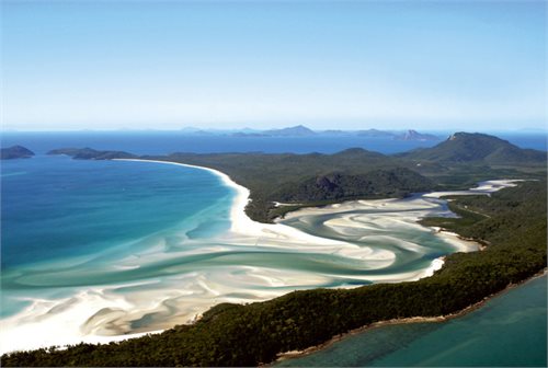 Bild av Fototapet Easy Up Aerial View of Beach