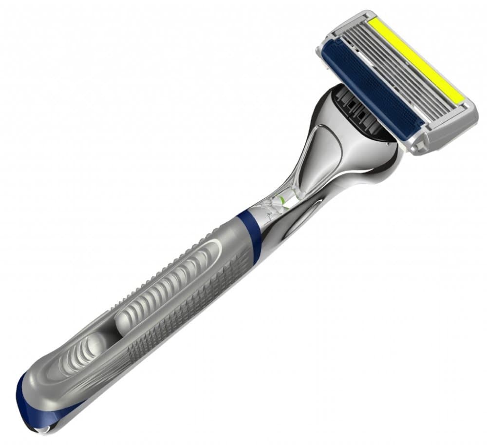 Dorco Pace6 Plus rakhyvel + 4st rakblad, för män, killar,herrar