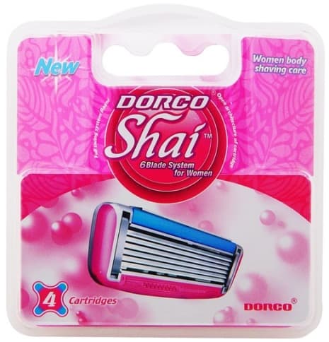 Dorco Shai 6 Vaihtoterät 4-pakkaus
