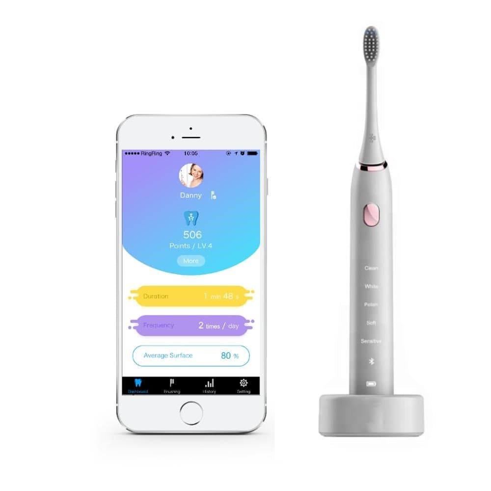 Eltandborste med Bluetooth