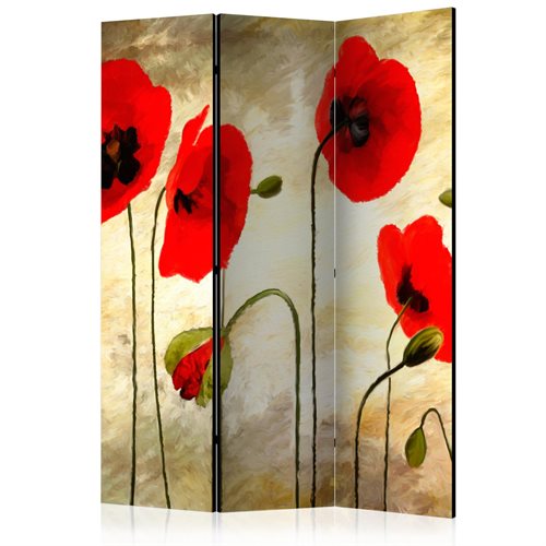 Bild av Rumsavdelare - Golden Field of Poppies [Room Dividers]