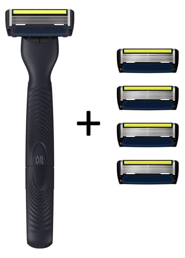Dorco Pace6 Power rakhyvel + 5 rakblad