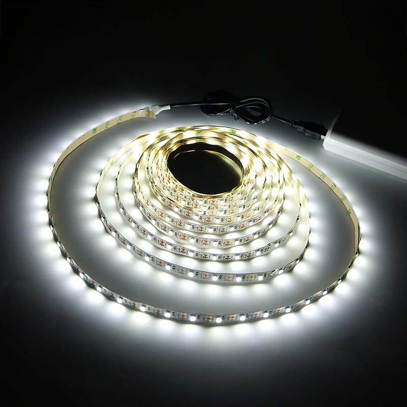 Ledslinga för USB Vit LED 0,5 meter TV