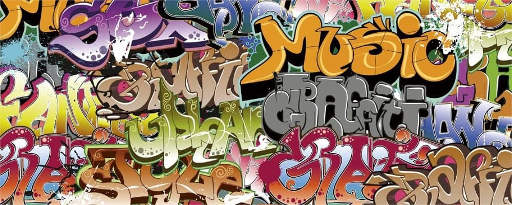 Panorama fototapet "Graffiti Art"
