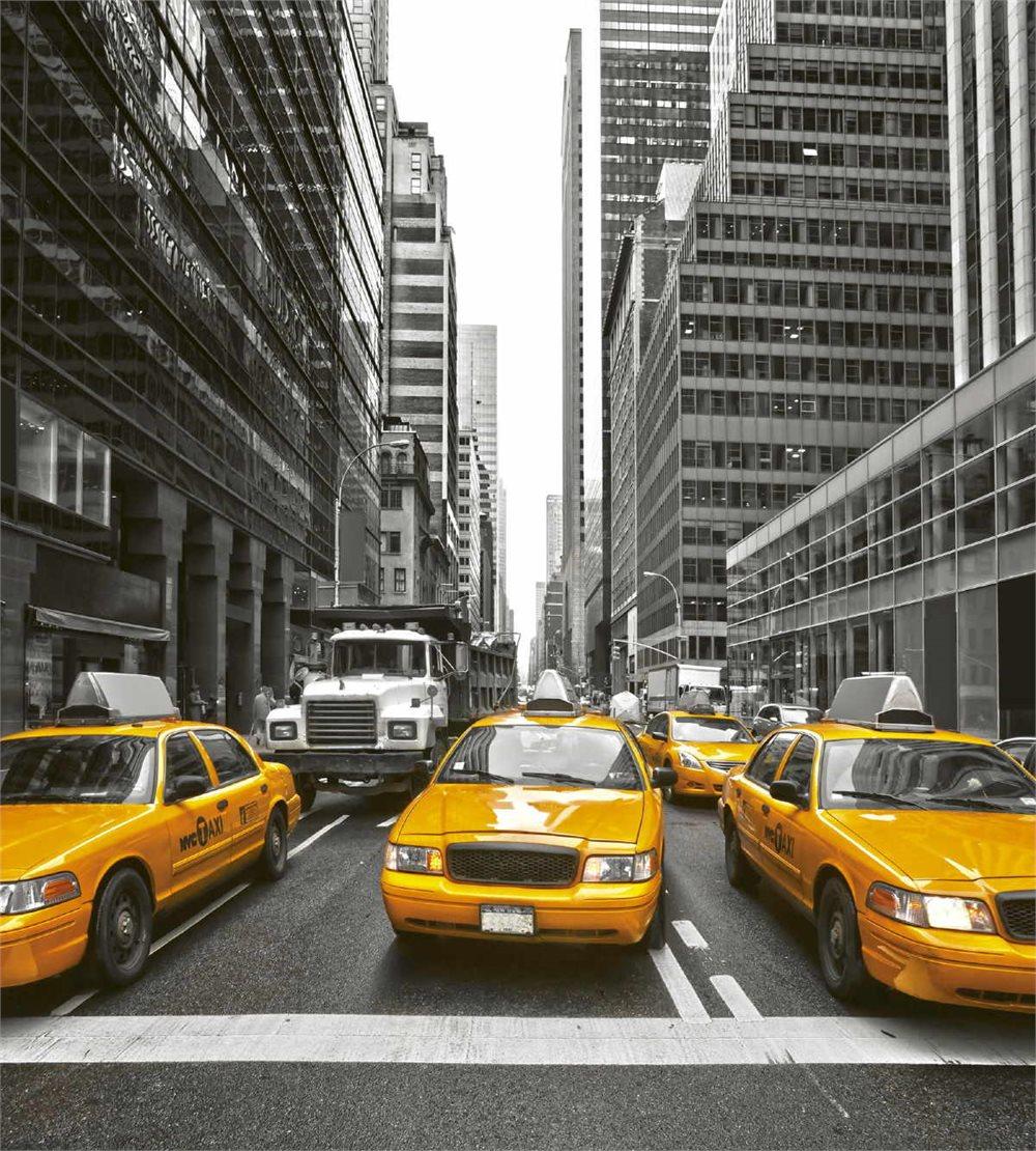 Fototapet Yellow Taxi