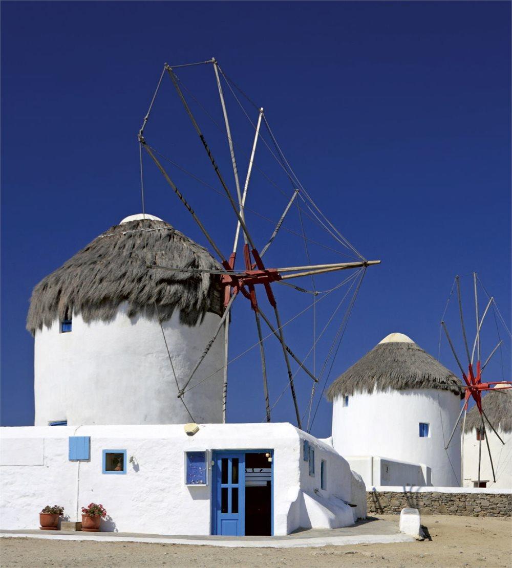 Fototapet "Windmills "