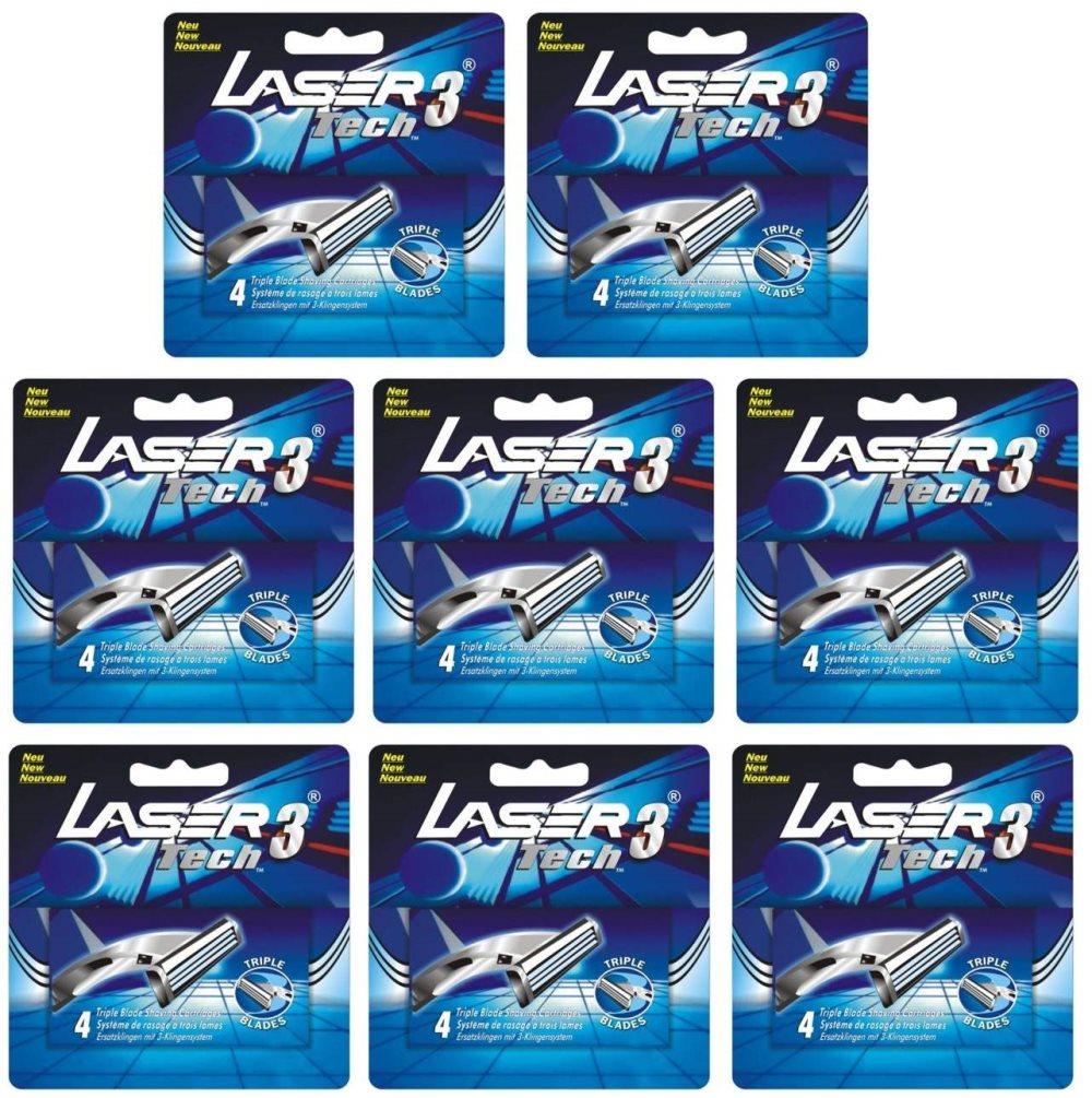 Laser Tech3 Partahöylä + 32 Partahöylän terät
