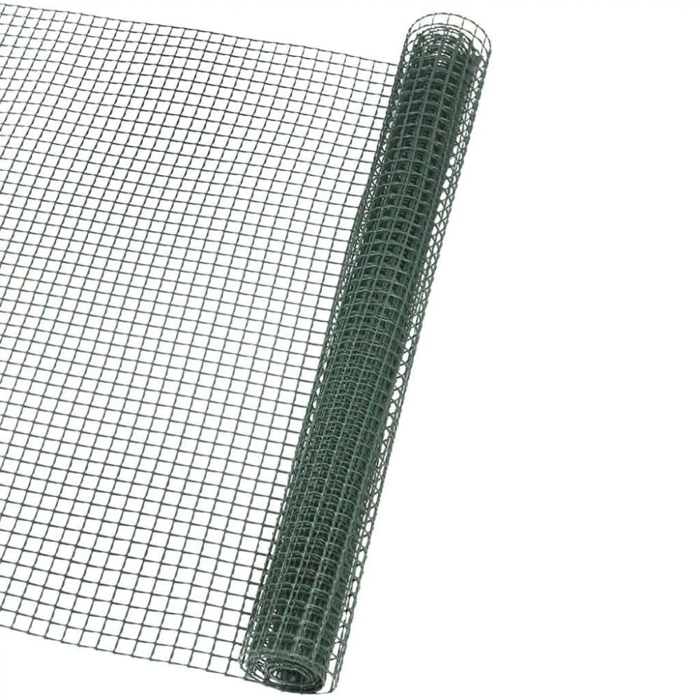 Nature Staketväv fyrkantig mesh 10x10 mm 1x3 m grön