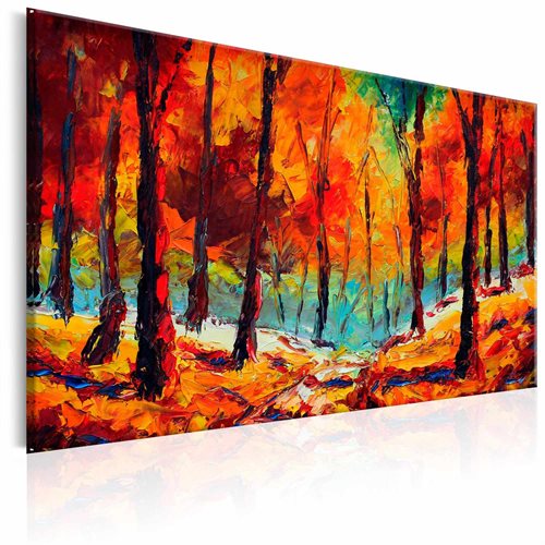 Bild av Handmålad tavla - Artistic Autumn (90 x 60 cm)