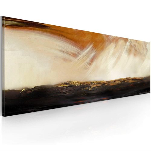 Bild av Handmålad tavla - Hel storm (100 x 40 cm)