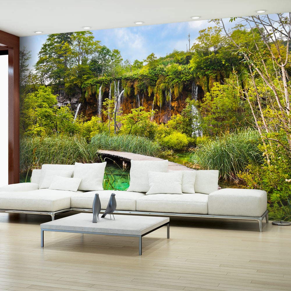 Fototapet - Green oasis (300 x 210 cm)
