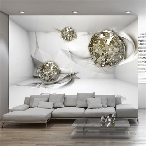 Bild av Fototapet - Abstract Diamonds (300 x 210 cm)